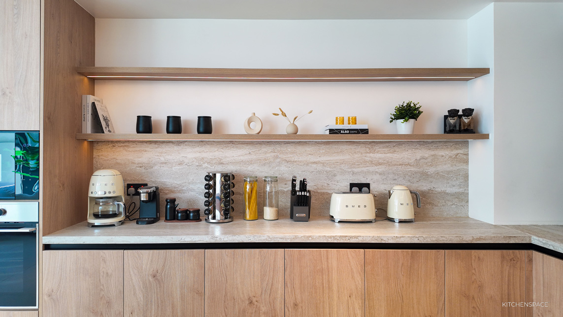 Scandinavian Minimalist Oak Kitchen